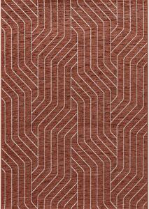 Rug Velvet wool/rust 120x170cm