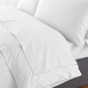 Hotel 230 Thread Count Crisp Cotton Percale Flat Sheet