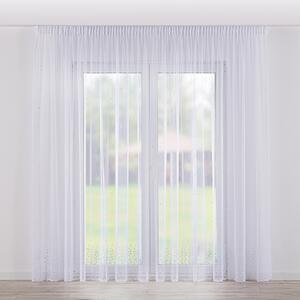 Pencil pleat voile/net curtain