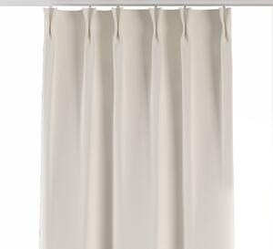 Double pinch pleat curtain