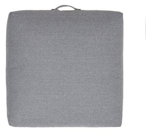 Slub Silver Floor Cushion