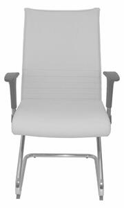 Reception Chair Albacete Confidente Patín P&C 8CPSPBL White