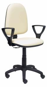 Office Chair Ayna Similpiel P&C 25BGOLF Cream