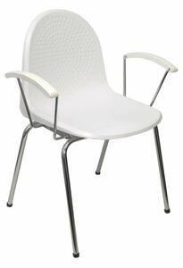 Reception Chair Ves P&C 4320BL White (4 uds)