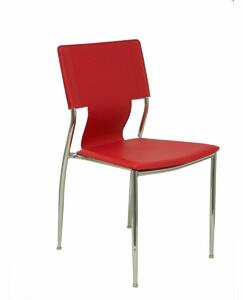 Reception Chair Reolid P&C 4219RJ Red (4 uds)