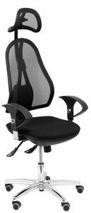 Office Chair with Headrest Socuéllamos P&C 840B21C Black