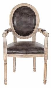 Dining Chair DKD Home Decor Brown Multicolour Natural 55 x 46 x 96 cm