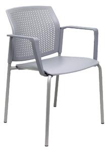 Reception Chair Sege P&C 4349PTGI40 Grey (4 uds)