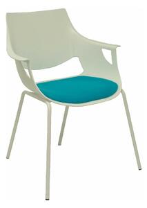 Reception Chair Saceruela P&C 1 Blue White (3 uds)