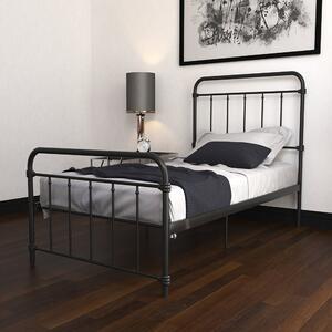 Dorel Home Wallace Metal Bed Black
