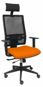 Office Chair with Headrest P&C B10CRPC Orange