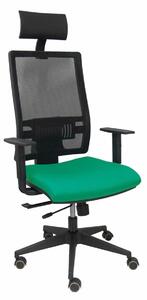 Office Chair with Headrest P&C B10CRPC Emerald Green