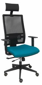 Office Chair with Headrest P&C B10CRPC Green/Blue