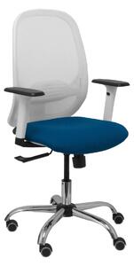 Office Chair P&C 354CRRP White Navy Blue