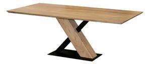 Dining Table DKD Home Decor Natural Metal Acacia 200 x 100 x 76 cm