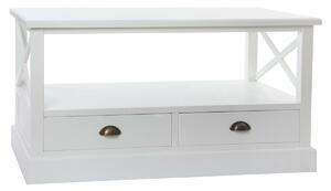 Centre Table DKD Home Decor White Wood (108 x 48 x 56,5 cm)