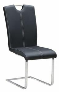 Dining Chair DKD Home Decor Black Metal Polyurethane (59 x 45 x 102 cm)