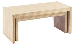 Centre Table 110 x 55 x 50 cm Wood 2 Units