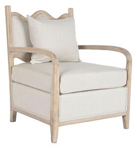 Armchair DKD Home Decor Beige Fir 66 x 70 x 88 cm 70 x 74 x 90 cm