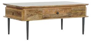 Centre Table DKD Home Decor 116 x 60 x 46 cm Metal Aluminium Mango wood