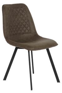 Chair DKD Home Decor 63 x 49 x 85 cm Grey Metal