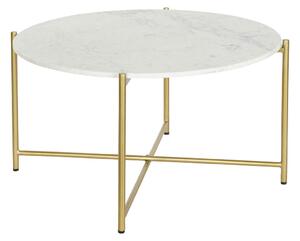 Centre Table DKD Home Decor 81 x 81 x 44 cm Marble Iron