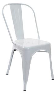 Chair DKD Home Decor White Metal 53 x 45 x 85 cm