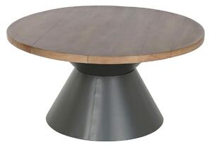 Centre Table DKD Home Decor Metal MDF Wood 80 x 80 x 40 cm