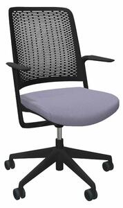 Office Chair WithMe Nowy Styl SNCSE11 Black Light grey