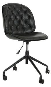 Chair DKD Home Decor Black Dark grey 47,5 x 57,5 x 83 cm