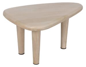 Centre Table White Mango wood 67 x 50 x 38 cm