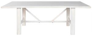 Dining Table Home ESPRIT White Mango wood 213,4 x 96,5 x 76,2 cm