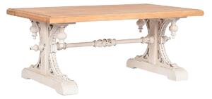 Centre Table Home ESPRIT White Natural Fir wood MDF Wood 110 x 65 x 46 cm