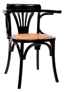 Floor chair DKD Home Decor Black 59 x 46 x 78 cm