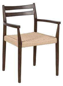 Dining Chair Brown Beige 58 x 49 x 78,5 cm