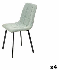 Chair Green Cloth 45 x 89 x 53 cm Elegant (4 Units)