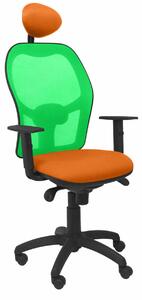 Office Chair with Headrest Jorquera P&C ALI308C Orange