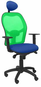 Office Chair with Headrest Jorquera P&C ALI229C Blue