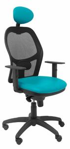 Office Chair with Headrest Jorquera malla P&C SNSPVEC Green