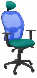 Office Chair with Headrest Jorquera P&C BALI39C Turquoise