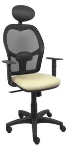 Office Chair with Headrest P&C B10CRNC Cream