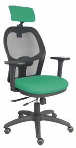 Office Chair with Headrest P&C B3DRPCR Emerald Green