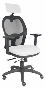 Office Chair with Headrest P&C B3DRPCR White