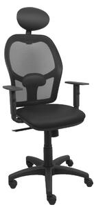 Office Chair with Headrest P&C B10CRNC Black