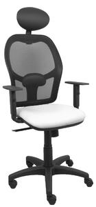 Office Chair with Headrest P&C B10CRNC White