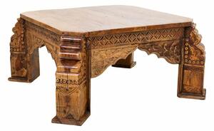 Centre Table Alexandra House Living Mango wood 102 x 48 x 102 cm