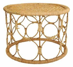 Centre Table Alexandra House Living Brown Rope Iron 60 x 40 x 60 cm