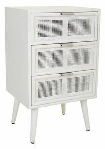 Nightstand Alexandra House Living White 36 x 71 x 42 cm