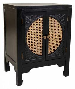 Nightstand Alexandra House Living Black 36 x 65 x 50 cm