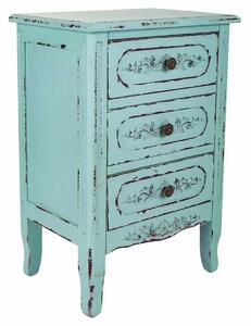 Nightstand Alexandra House Living Blue 32 x 67 x 46 cm